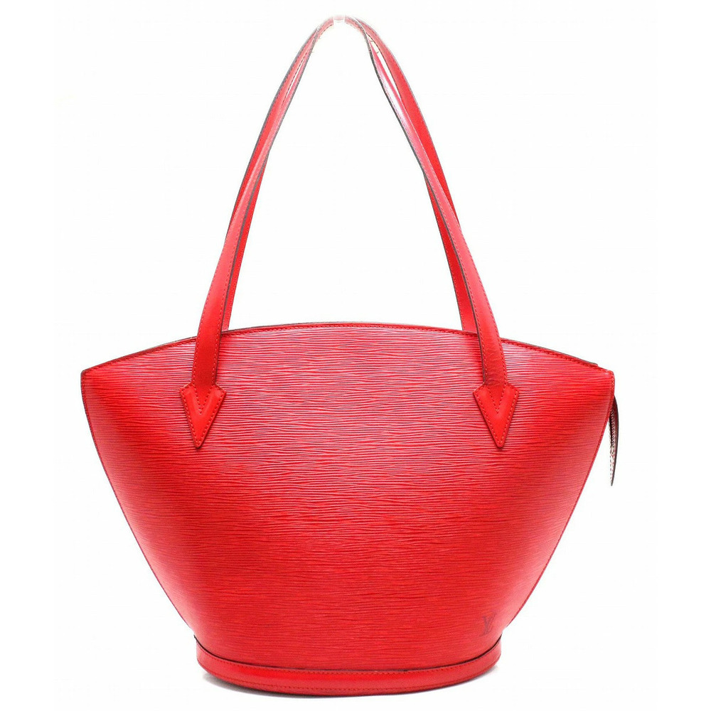 Louis Vuitton Epi Saint Jacques Shopping Shoulder Bag Tote Leather Castilian
